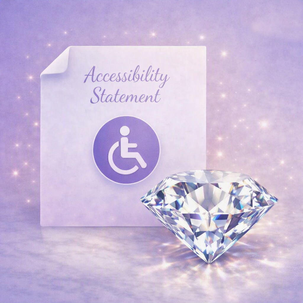 Image of an Accessibility Statement for Diamond-Light